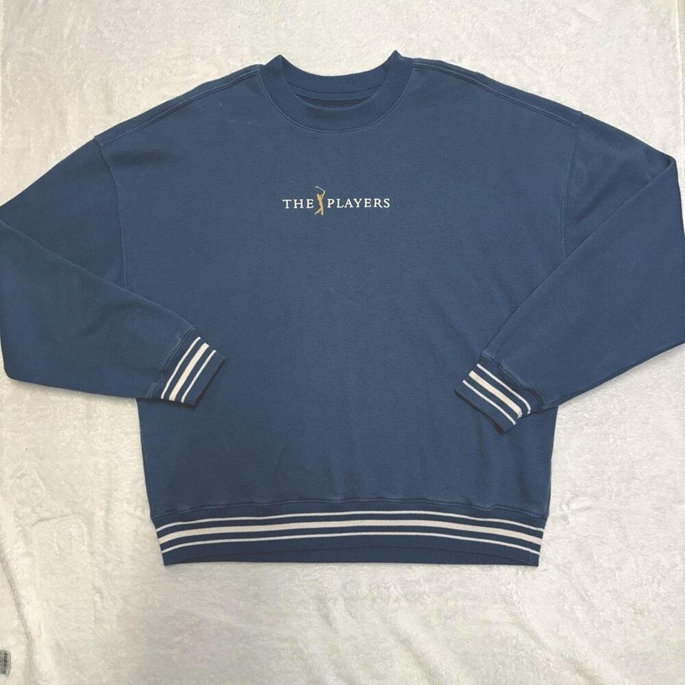 Hollister Men’s The Players Cup Boxy Fit Crew Sweatshirt Major Golf Tournament M